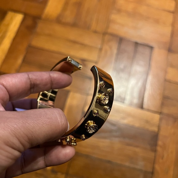 Coach Gold Embellished Bracelet - Picture 2 of 4